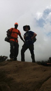 Erin at Kilimanjaro 2