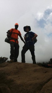 Erin at Kilimanjaro 2